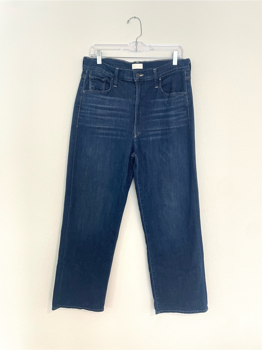 MOTHER Women’s 32 The Rambler Zip Ankle Jeans
